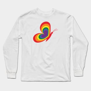 Butterfly pride Long Sleeve T-Shirt